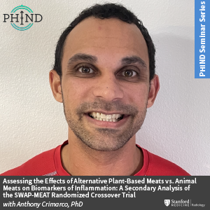PHIND Seminar: Assessing the Effects of Alternative Plant-Based Meats vs. Animal Meats on Biomarkers of Inflammation: A Secondary Analysis of the SWAP-MEAT Randomized Crossover Trial @ Zoom - See Description for Zoom Link