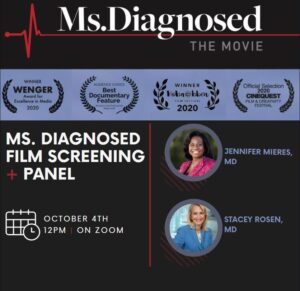 Ms. Diagnosed Film Screening and Panel @ Online only via Zoom